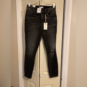 Good American Dark Gray Skinny Jeans